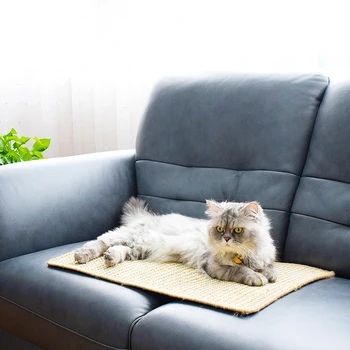 

Ultra-sturdy Cat Scratch Board Pad Pet Cat Scratching Mat Natural Sisal Cat Mat Protection Play Scratcher Pad Cat Toys
