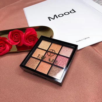 

9 Color Eyeshadow Palette Eye Makeup Waterproof Mineral Powder Shimmer Eye Shadow Make Up Palette Cosmetics For Women TSLM2