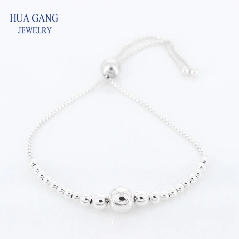 Высококачественный Браслет из стерлингового серебра 925 пробы, модное индивидуальное ювелирное изделие, подходит для подарка подруге на день рождения