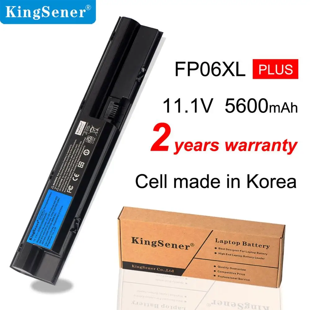 KingSener 11 1 В 5600 мАч FP06 Аккумулятор для ProBook 440 445 450 470 455 G0 G1 Series 707617 421 708457 001 708458 FP06XL