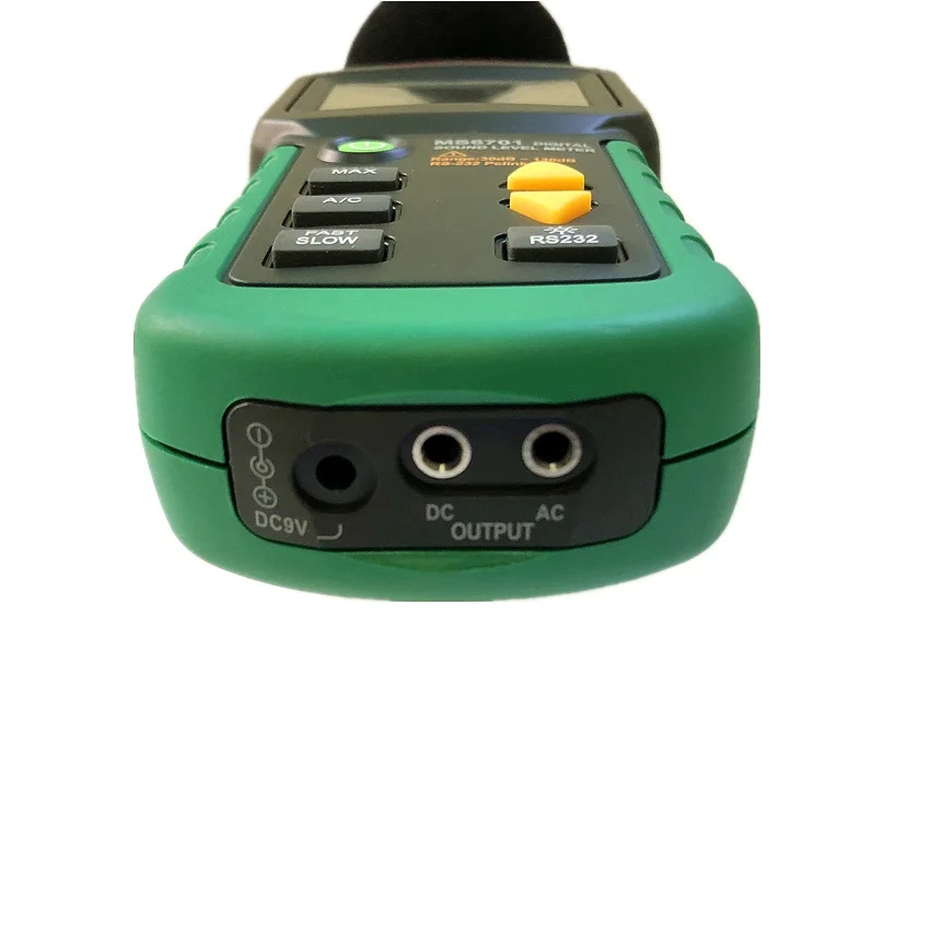 MASTECH MS6701 Автоматический цифровой измеритель уровня звука метр децибел Тестер шума с интерфейсом RS232 и программным обеспечением, от 30 дБ до 130 дБ