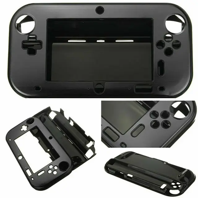 Black/blue/purple/gold/rose Gold/silver/red Plastic+aluminium Full Protective Snap-on Shell Case For Wii U Gamepad Accessories - AliExpress