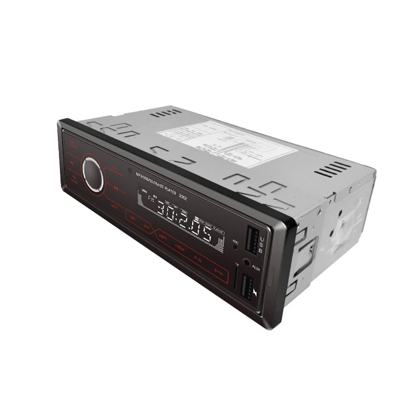 Сенсорный экран кнопка dual USB с 2.1a зарядкой FMSD/U дисковая карта Кассетный плеер Автомобильный 1 din MP3-плеер