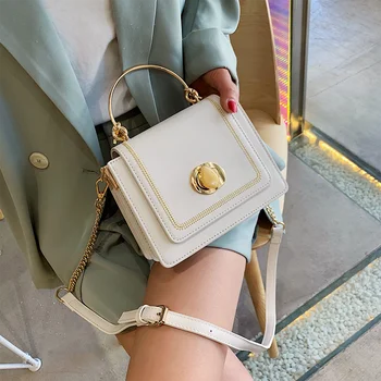 

Solid color Leather Mini Crossbody Bags For Women 2019 Messenger Shoulder Bag Female Travel Phone Purses and Handbags