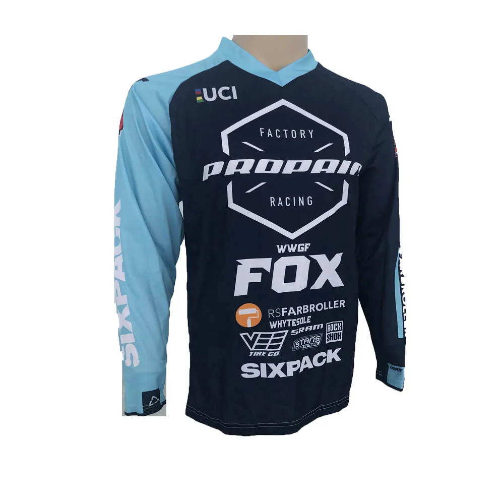 Team Motocross Jersey Enduro MTB Jersey Bike Cycling Downhill MX Gear Shirt Maillot Ciclismo cycling jersey cycling shirt motocross jersey