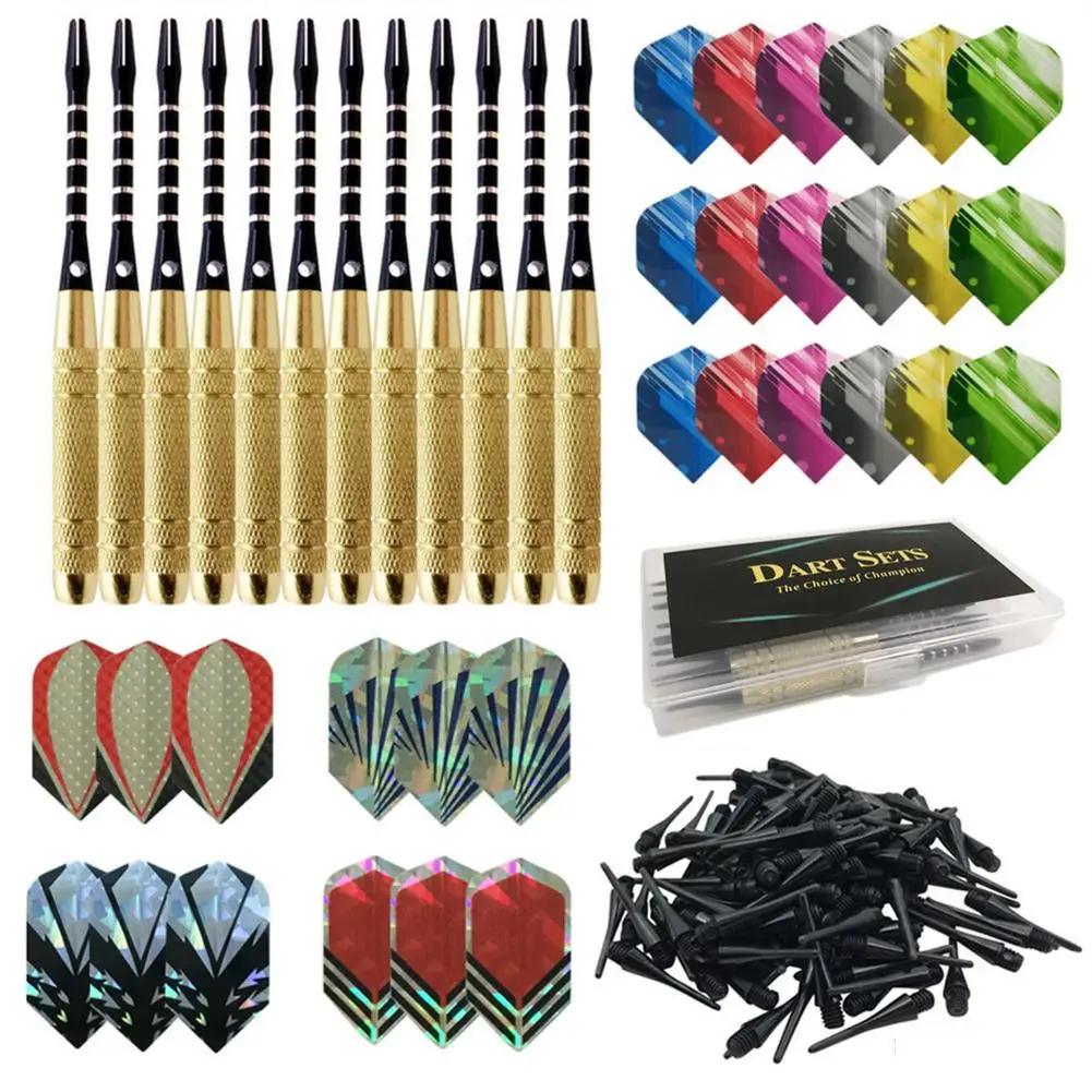 12/15 Pack Soft Tip Darts 17 Grams Plastic Tip Darts Set For Electronic Dart ... 