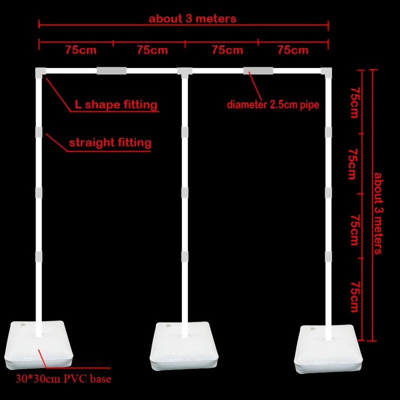 DH_3x3 meters square shape arch -3-1