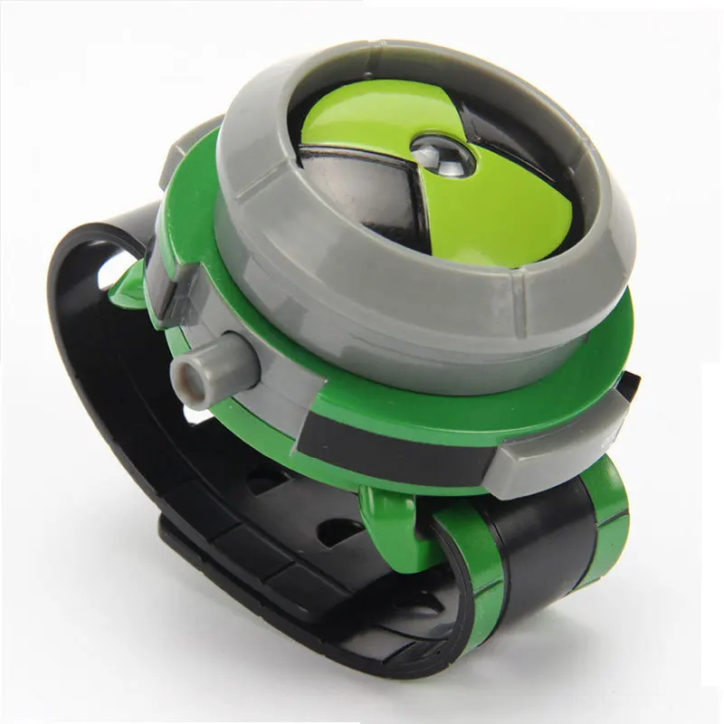 

Hacker Ben10 Defend Earth Juvenile the Shapeshifting Robot Sound Making Unisex Projection Watch Mainland China