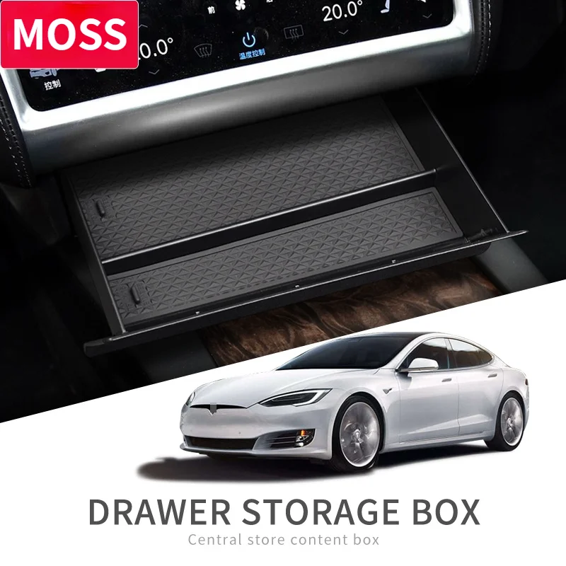 Центральная консоль SAMBEE для Tesla Model X S контейнер хранения аксессуары салона