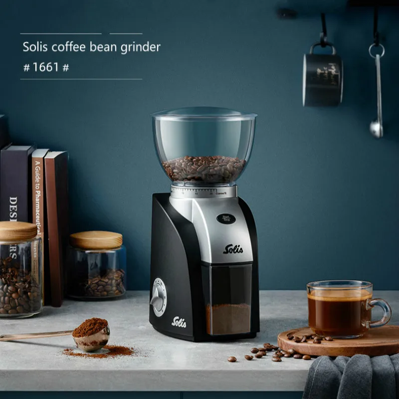 

JRM0047 Solis 1661 Coffee Grinder Household Small Electric Coffee Bean Machine Italian Special Coffee Bean Grinder Ø·Ø§Ø­ÙˆÙ†Ø© Ù‚Ù‡ÙˆØ©