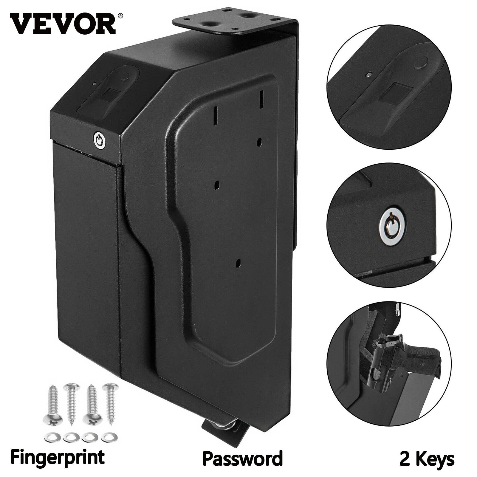 Best price and Buy VEVOR Fingerprint Handgun Secure Field Pistol