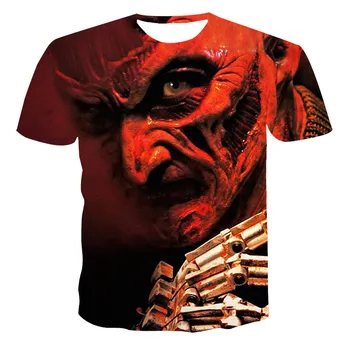 

New round neck T-shirt men's high quality men's T-shirt short-sleeved casual breathable 3D printed fashion handsome men's T-shir