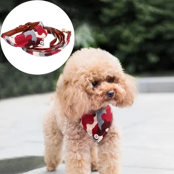

2pcs Pet Collar Pet Pulling Rope Pet Neck Chain Dog Necklace for Outdoors