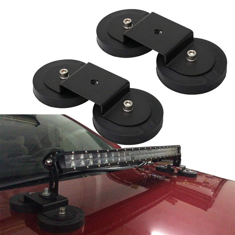 

Magnetic Mounting Bracket Suitable for Use with All LED Pods Fog Lights Powerful Magnet Base Sucker Holder Roof Led Light Bar Of