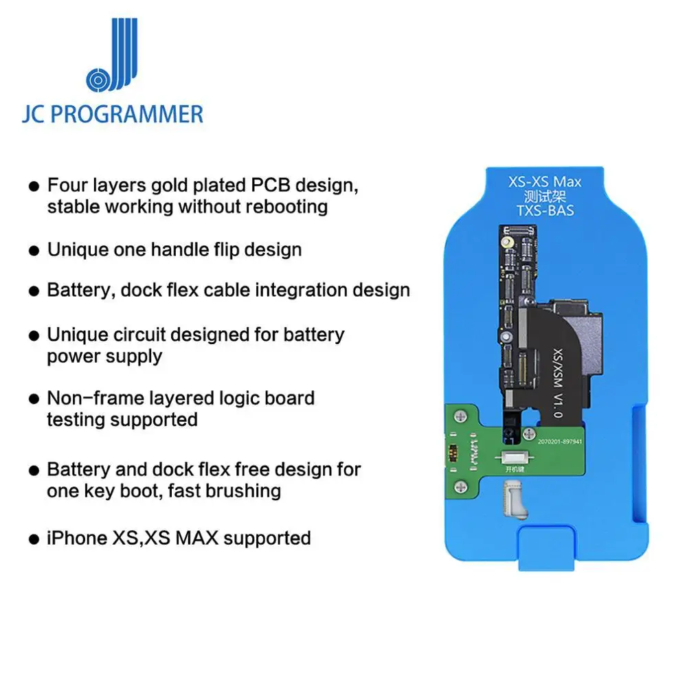 JC TX-BAS слоистый испытательный стенд инструмент для IPhone X логическая плата