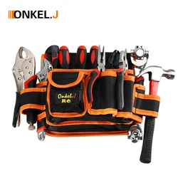 Multi fonctionnel électricien outils sac taille poche ceinture support de rangement organisateur jardin outils Kits taille Packs Oxford tissu 