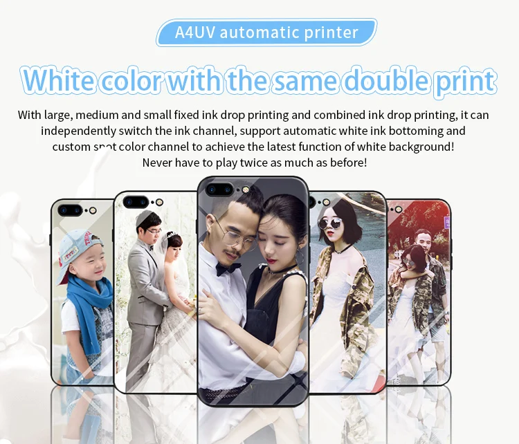 DOMSEM UV принтер A4 фотопринтеры планшетный 3D тисненая печатная машина для чехол для телефона DIY заказной металл дерево стекло Новинка