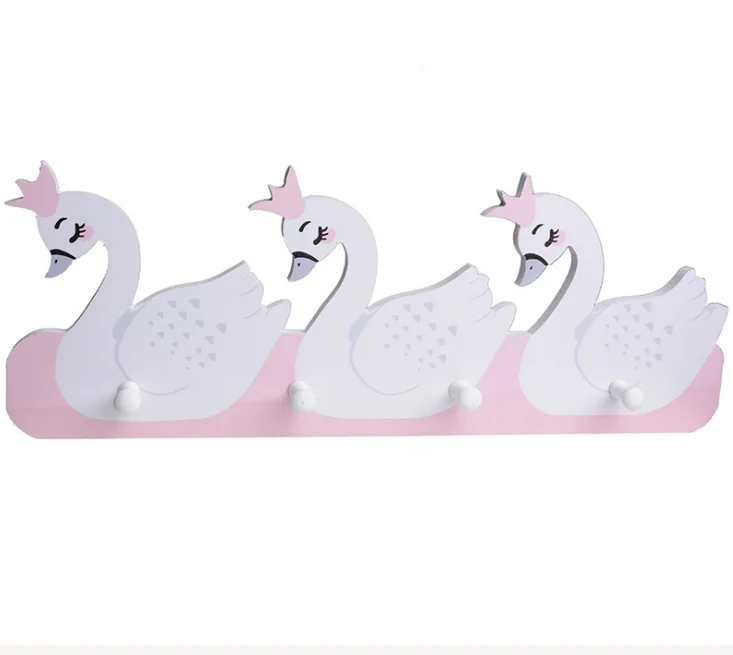 pink swan Украшение для детской комнаты, аксессуары для детской комнаты, детские вещи для новорожденных, декор для детской комнаты, реквизит для фотосъемки, детские наклейки - Цвет: pink swan