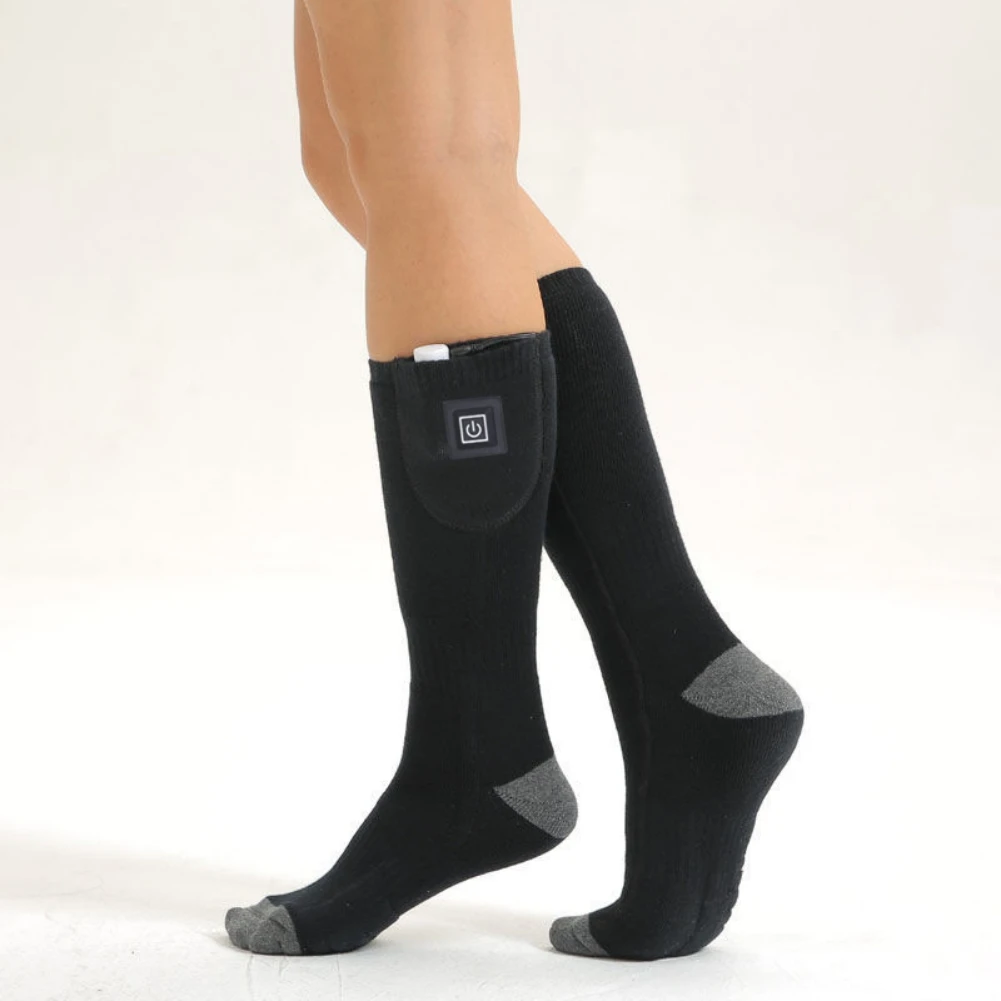 Heated Socks Electric Heating Socks Rechargeable Sokken No Battery Electric Heating Thermal Men Women Outdoor For Winter Ski