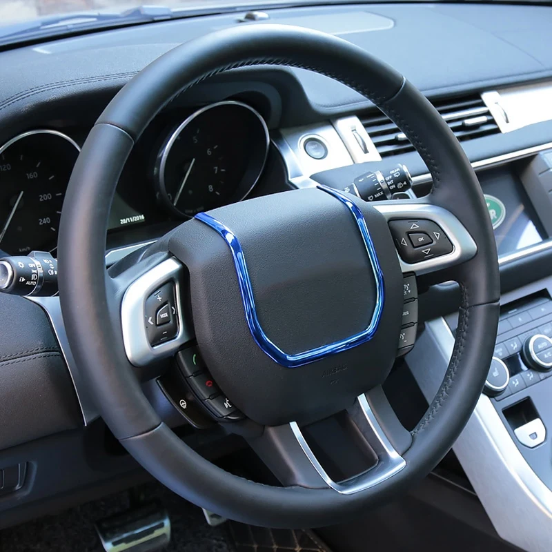 Хромированная декоративная накладка на руль для Land Rover Range Rover 2012- аксессуары для интерьера