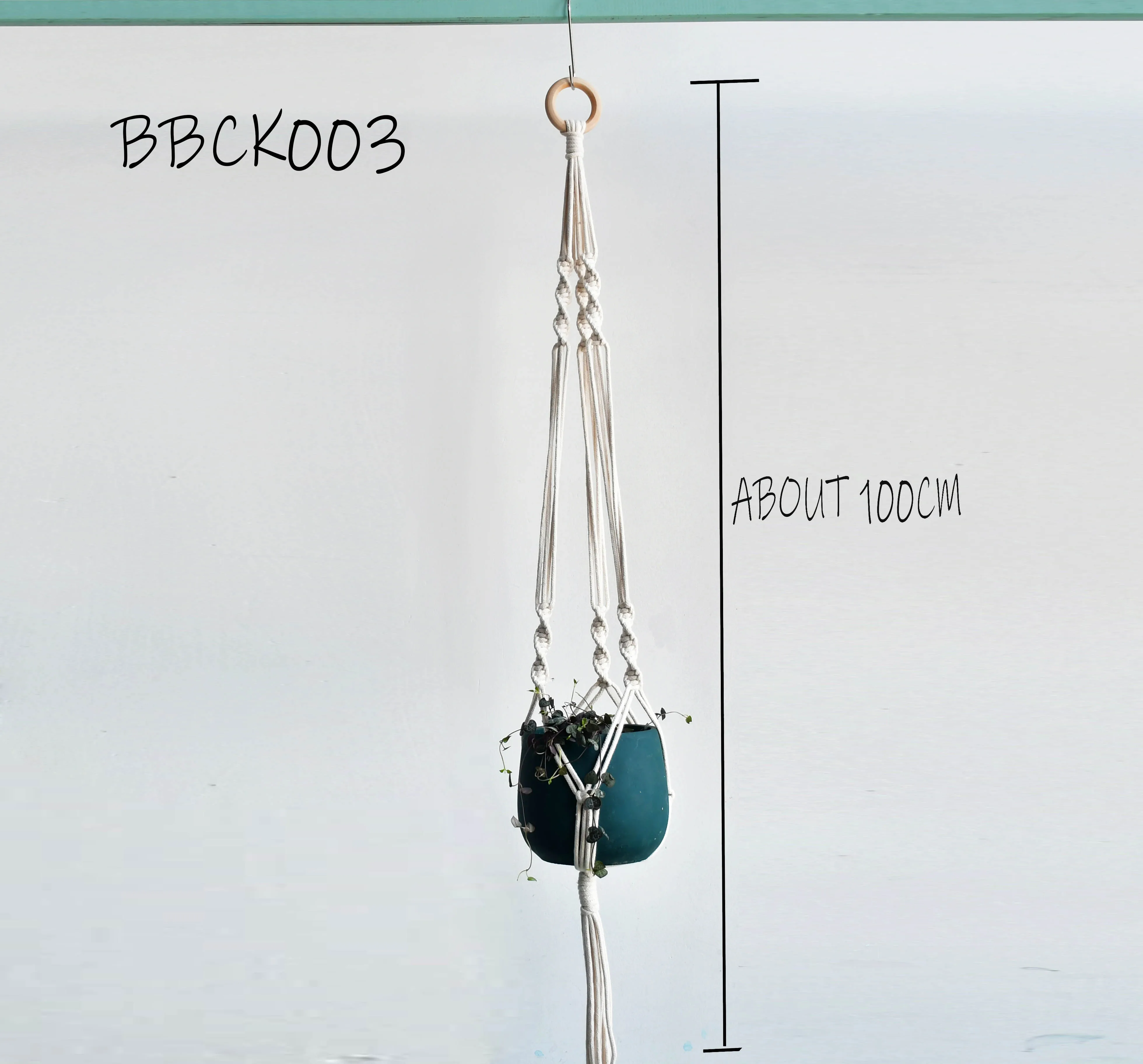 New arrival  100% handmade macrame plant hanger pot holder hanger for pot macrame hanger for plant hanger for flowerpot