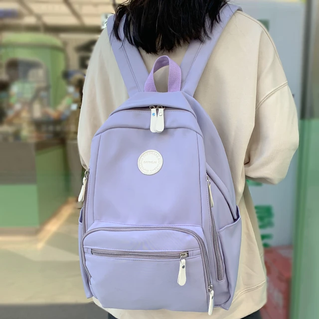 High Quality Stylish Waterproof Backpack College Girls School Bag