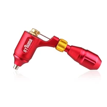 Красный цвет клеймо картридж тату машина DC разъем татуировки машина пистолет для лайнера шейдера и картриджа иглы