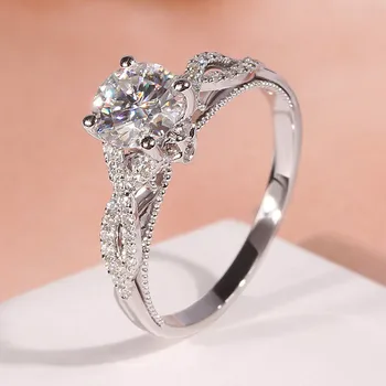 

Gorgeous Square Shape Women Ring diamond ring Crystal Zircon Dazzling Bridal Ring Wedding Engage Ring for women
