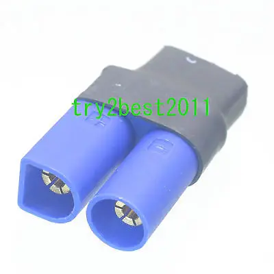 

EC5 Male to T-Plug Female (Deans Style) Adapter Connector Ultra Compact fr RC