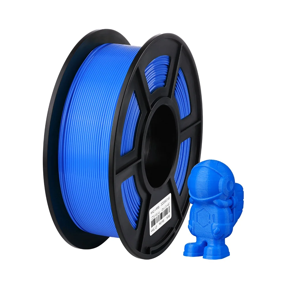 Синий ANYCUBIC PLA Филамент 1,75 мм пластик для 3d принтера 1 кг/рулон аккуратная катушка без запутывания печати гладкий материал для печати - Цвет: Синий
