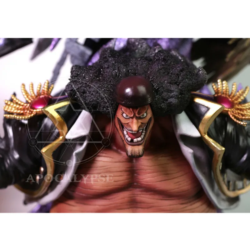 Одна деталь Marshall D Teach Blackbeard один из четырех императоров Blackbeard Пираты смола фигурка Коллекция Модель игрушки M4049