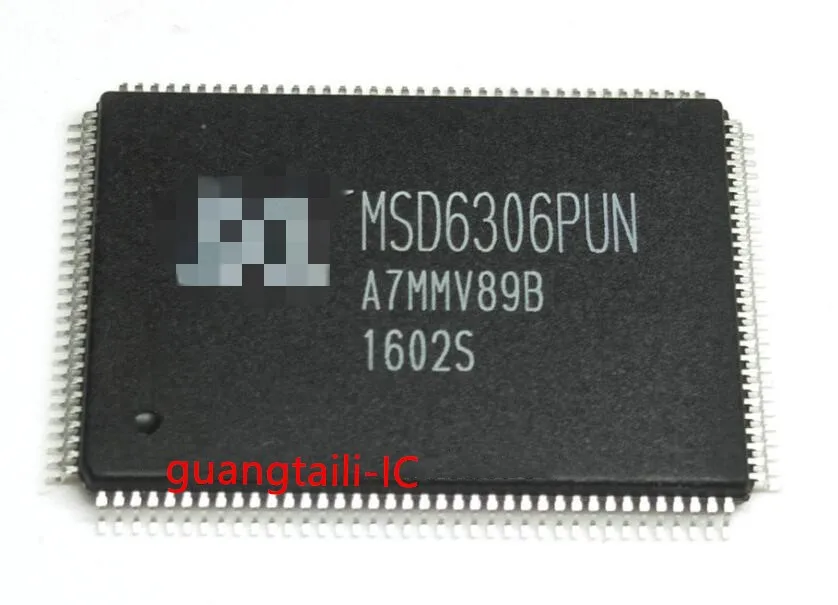 1 шт. MSD6306PUN 6306 QFP128 главный чип управления для обработки изображений жидкокристаллического дисплея