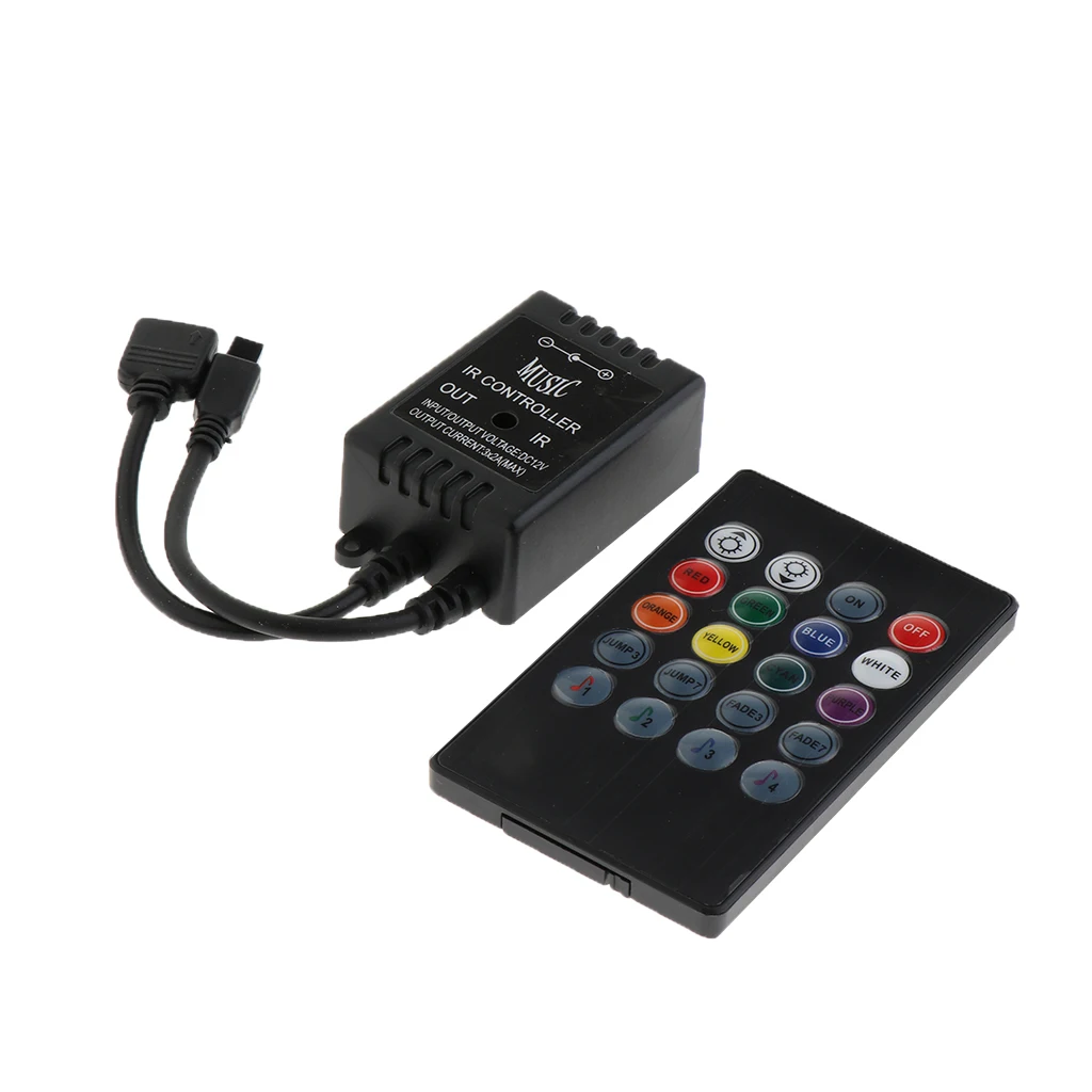 MOS контроллер RGB LED диммер для Светодиодный гирлянды светодиодные полосы света лампы DC 5 V/12 V/24 V