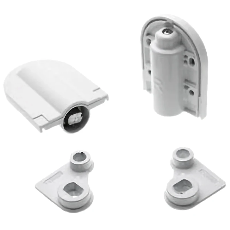 

2Pcs Adjustable Table Hinges Door Lift Support Connector Heavy Hinge for Dresser Dressing Table Furniture Hardware,White