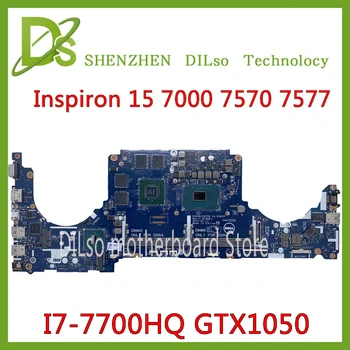 شراءKEFU LA-E991P اللوحة لديل انسبايرون 15 7000 7570 7577 اللوحة I7-7700HQ GTX1050 CN-0CPHC8 اختبار 100%