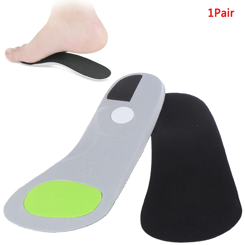 1Pair EVA Orthopedic Insoles Orthotics Flat Foot Health Sole Pad For Shoes Insert Arch Support Pad For Men Woman