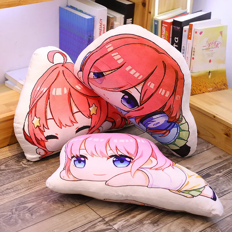 Аниме Go-Toubun no Hanayome куинтэссенция кинтуплеты Nakano Ichika Miku Косплей плюшевая подушка игрушки мультфильм подарок
