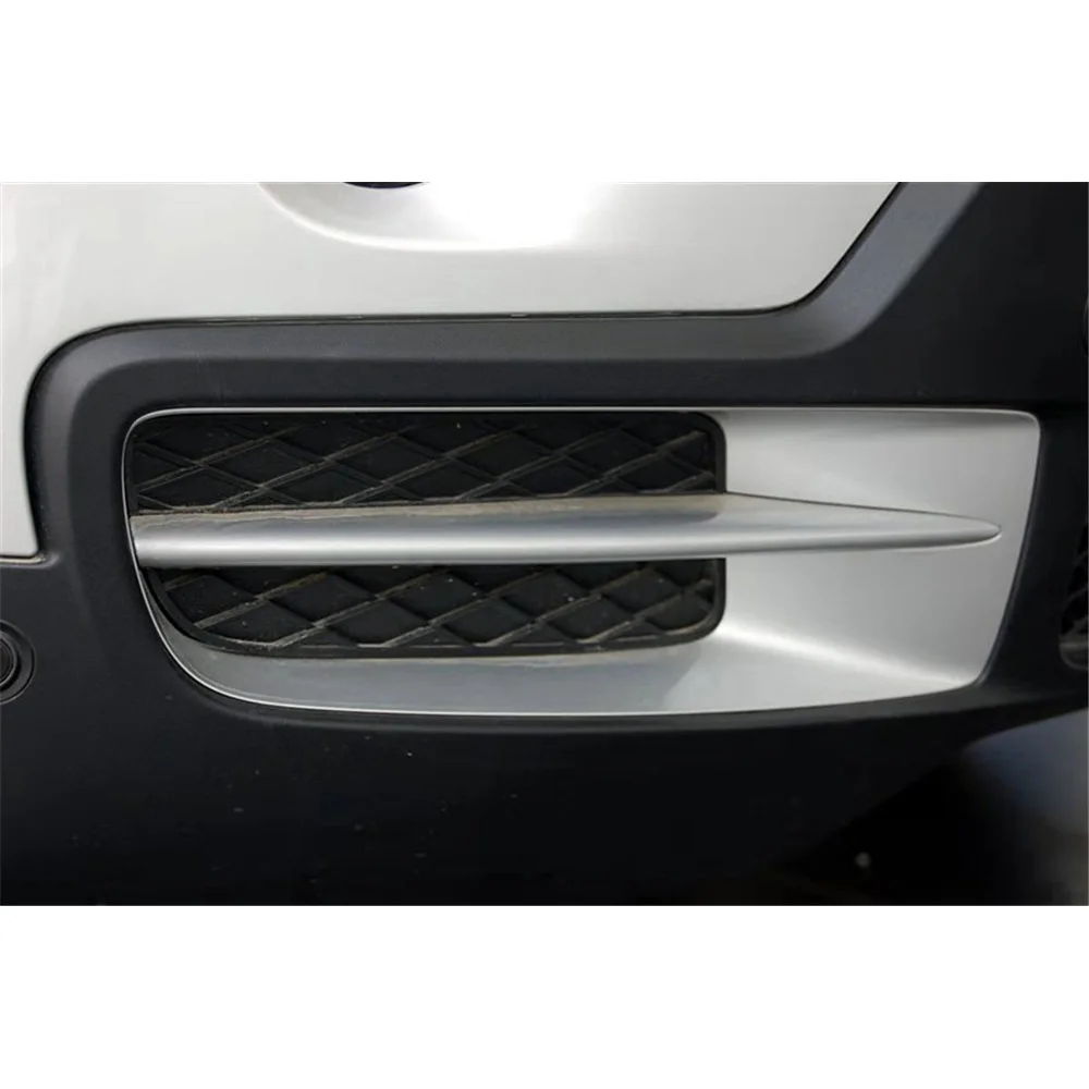 2 шт. 1 лот из 12v ABS светодиодный для X5 E70 2007 2008 2009 2010 DRL Габаритные огни дневного света противотуманные лампы для автомобиля-Средства для укладки волос