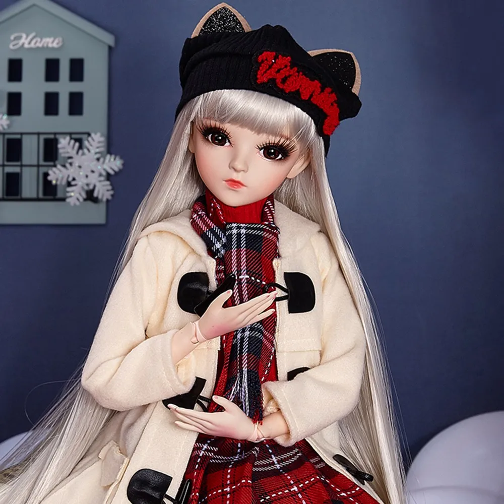 BJD, 1/3, куклы, макияж, полный набор, Модная Современная BJD кукла, ручная модификация, 60 см, BJD, куклы принцессы для девочек, подарки на день рождения, детские игрушки