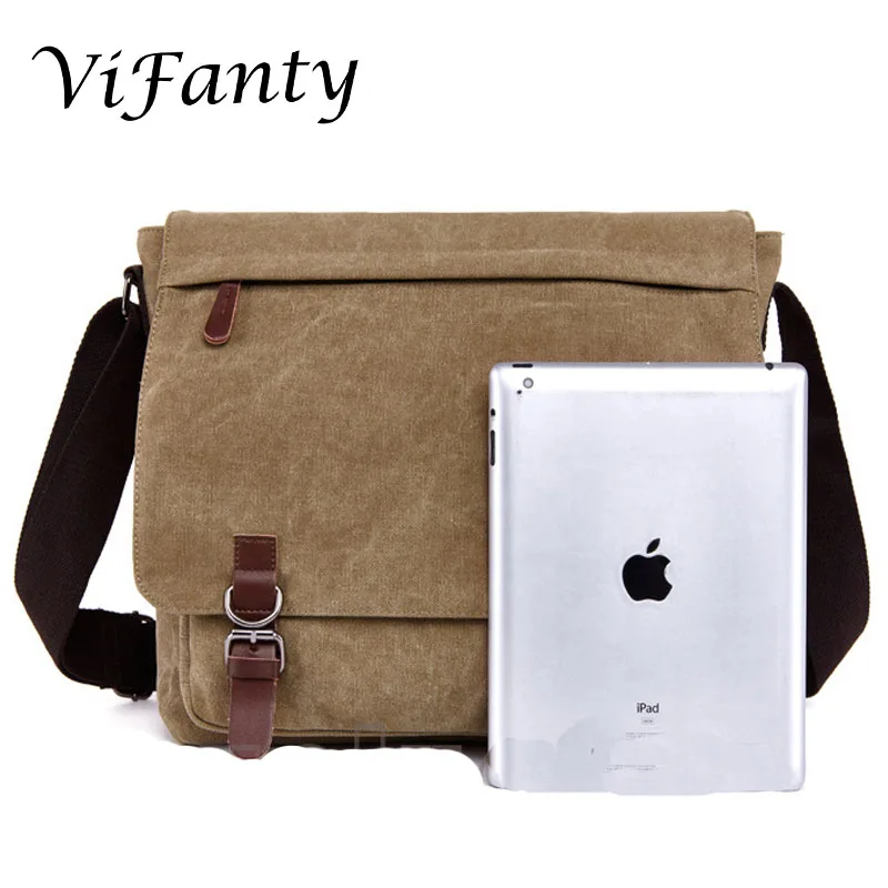 Большой Винтаж Холст сумка-мессенджер, сумка на плечо, сумка через плечо, школьная Бизнес сумка для 15 дюймов ноутбука