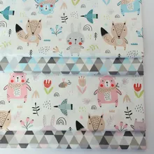 Хлопок Ткань Дети Хлопок Лоскутная Ткань DIY шитье одеяло жир четверти материал для ребенка и ребенка