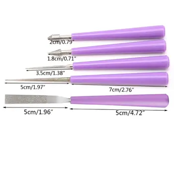 

DIY Accessories Beaded Reaming Needle Pearl Hole Bit Manual Plugging Grinder