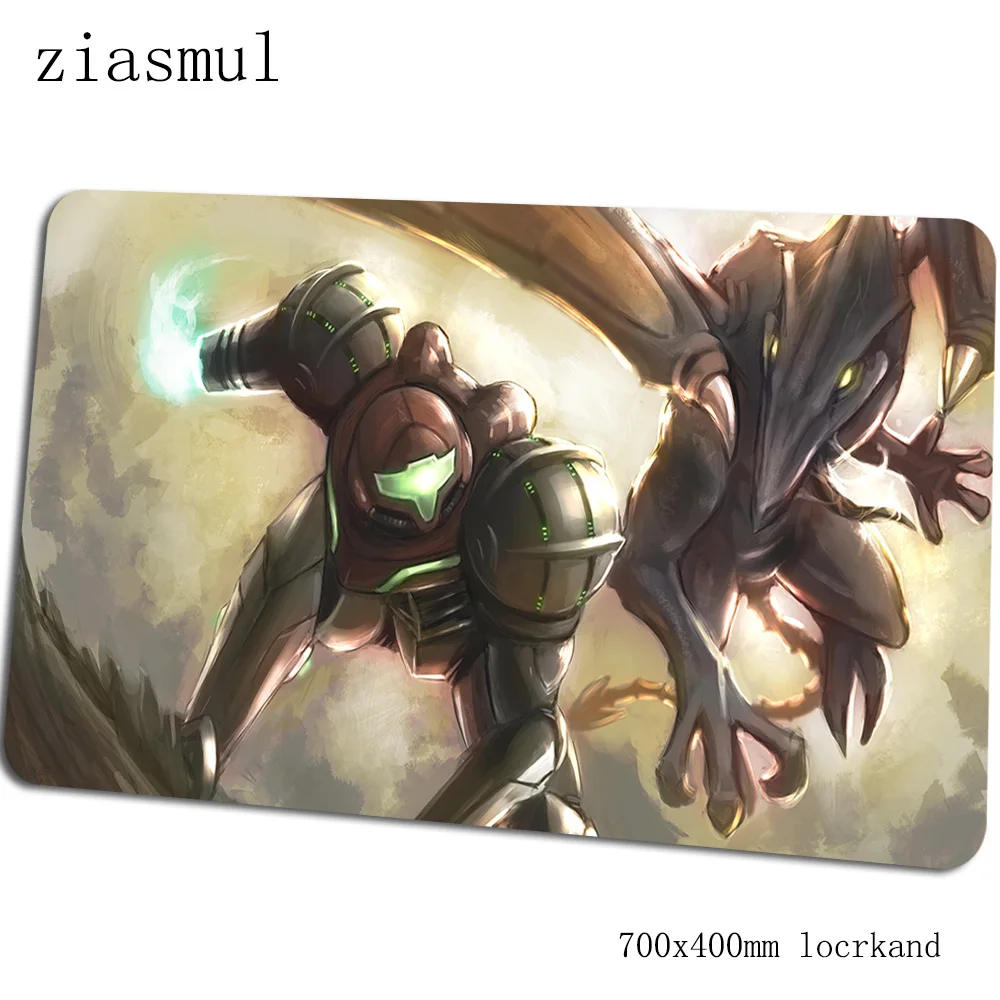 Metroid коврик для мыши милый компьютерный коврик 70x40 см игровой коврик для мыши большая высококлассная клавиатура со встроенной мышью игры ПК геймер стол - Цвет: Size 700x400x2mm