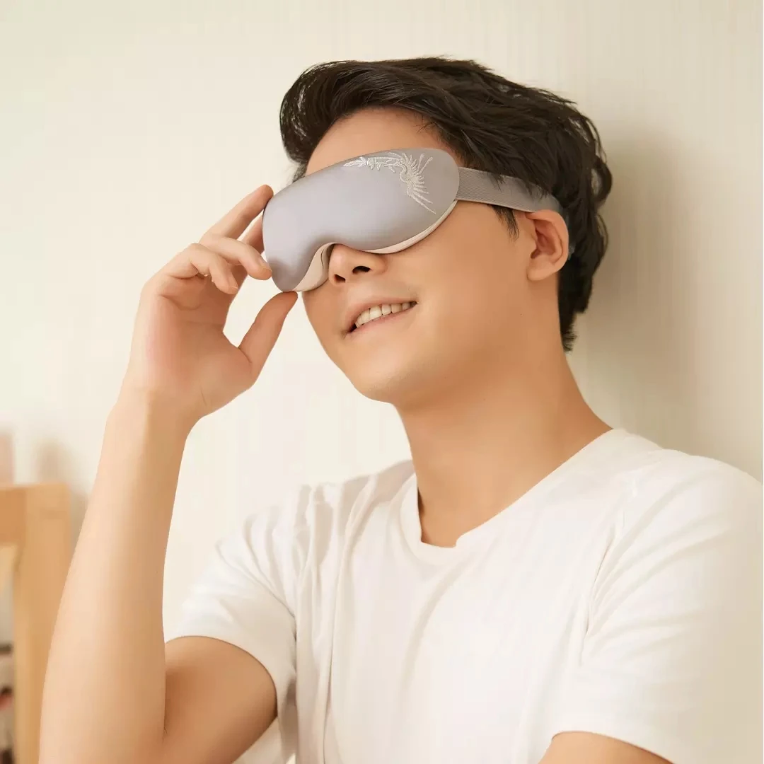 Предпродажа Xiaomi Mijia Hi+ Forbidden City умная Паровая маска для глаз двойная Паровая теплая Тепловая упаковка белый шум декомпрессия