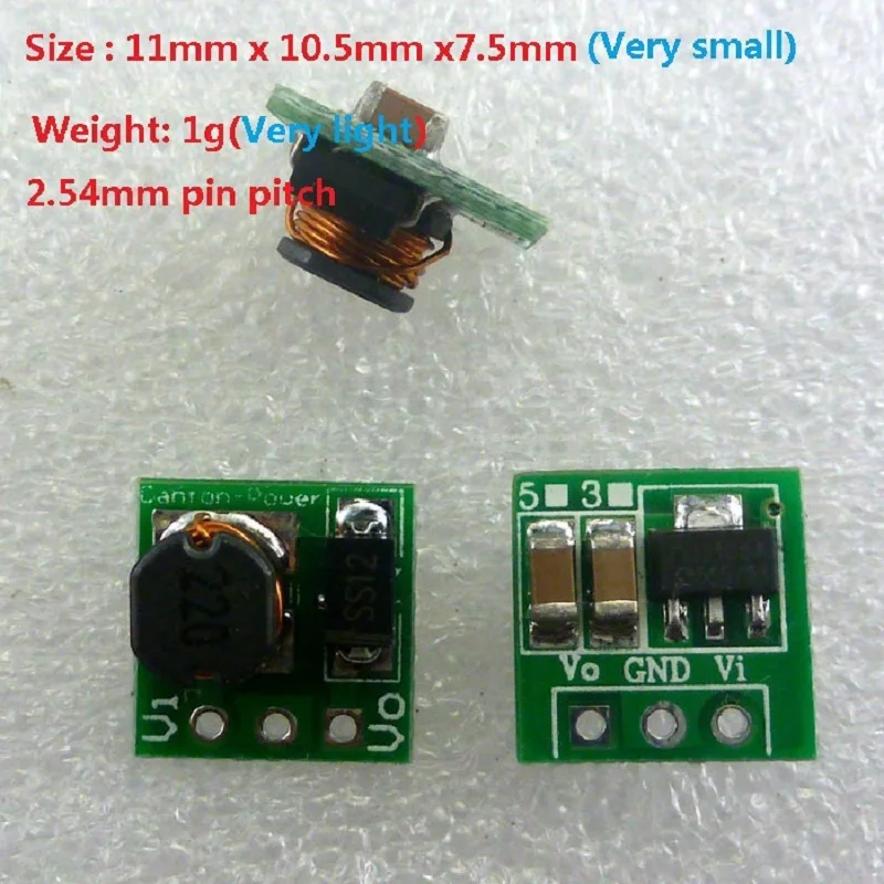 Hbb Module Power Load Dc Voltage Regulator MP1584EN Ultra Small DC-DC3A Power Supply Buck ...