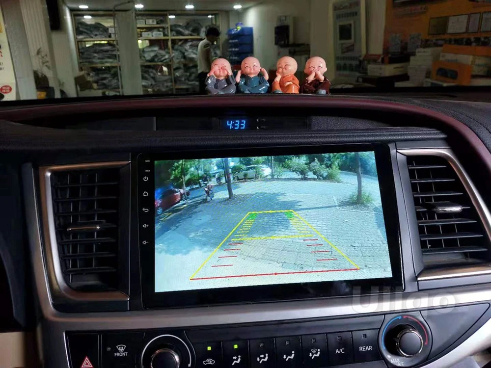 10,1 ''ram 4G+ rom 64G Android 9,0 автомобильный DVD gps для Toyota Highlander U40 автомобильное радио с gps головным блоком с FM RDS BT зеркалом-link Wifi