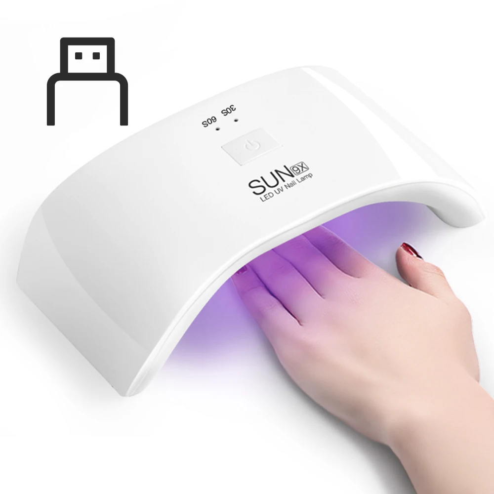 36W USB Bfaccia SUN X5 Plus светодиодный светильник 72 Вт Сушилка для ногтей с ЖК-дисплеем 36 светодиодный светильник-сушилка для отверждения гель-лака автоматический датчик таймер машины для ногтей - Цвет: 36W USB
