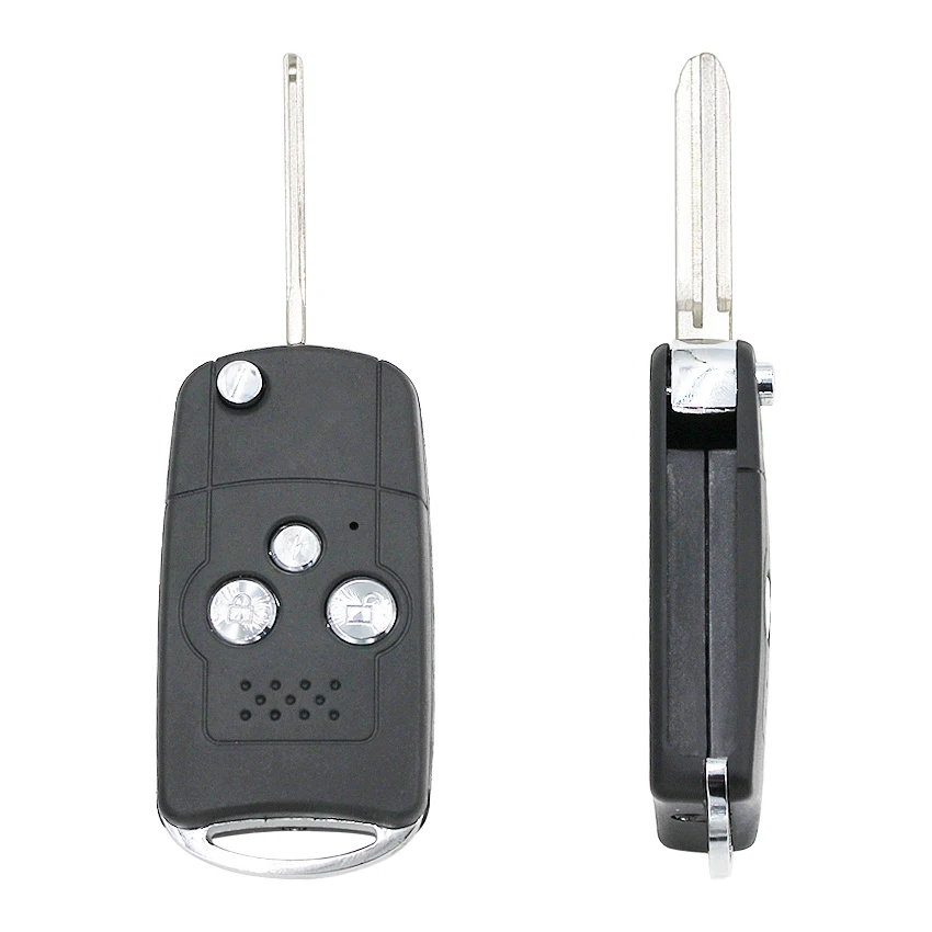 3 кнопки флип-Брелок чехол для ключей FOB для TOYOTA Camry TOY43 uncut blade
