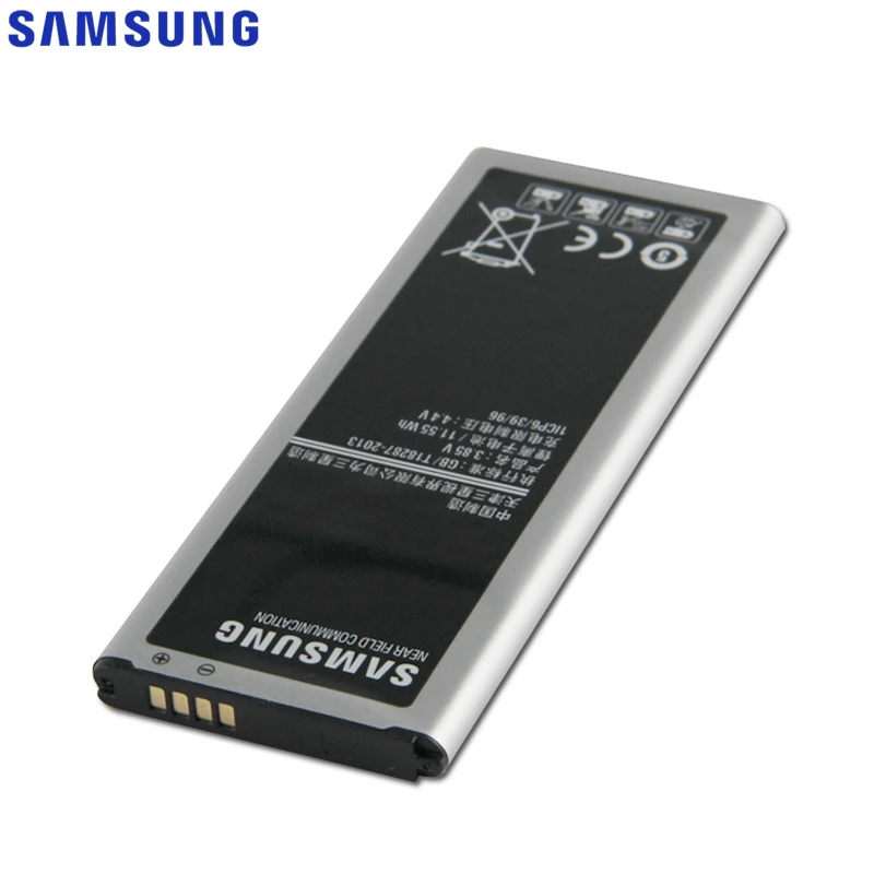 Оригинальная батарея Samsung+ док-станция зарядное устройство для Galaxy NOTE4 N9100 N9106W N9108V N9109V NOTE 4 с NFC EB-BN916BBC 3000mAh