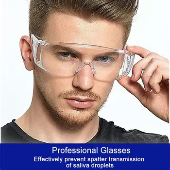 

Fast Delivery Safety Dust Windproof Anti-fog Goggles Glasses Eye Protective Lab Protection Anti-infective Virus Safety Goggles